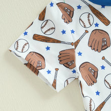 Load image into Gallery viewer, Toddler Baby Boy Baseball Outfit