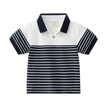 Load image into Gallery viewer, Striped Casual T-Shirt - Little JQube