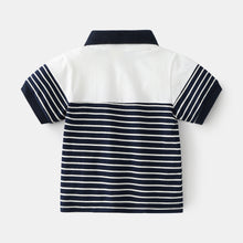Load image into Gallery viewer, Striped Casual T-Shirt - Little JQube