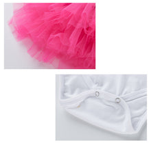Load image into Gallery viewer, My First Birthday Letter Printed Top and Mesh Skirt - Little JQube