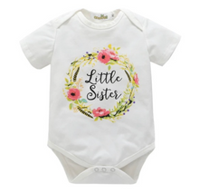Load image into Gallery viewer, Little Sister Print Onesie - Little JQube