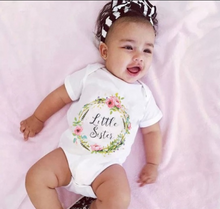Load image into Gallery viewer, Little Sister Print Onesie - Little JQube