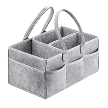 Load image into Gallery viewer, Baby Diaper Felt Storage Caddy - Little JQube
