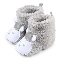 Load image into Gallery viewer, Coral Velvet Baby Winter Booties - Little JQube