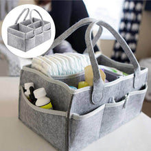 Load image into Gallery viewer, Baby Diaper Felt Storage Caddy - Little JQube