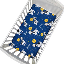 Load image into Gallery viewer, Baby Pattern Print Crib Sheet - Little JQube