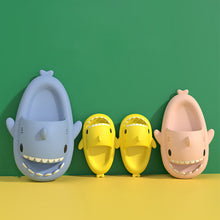 Load image into Gallery viewer, Shark Design Kids Slides - Little JQube