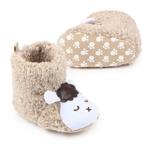 Load image into Gallery viewer, Coral Velvet Baby Winter Booties - Little JQube