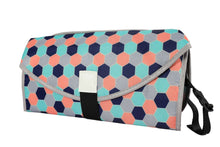 Load image into Gallery viewer, Portable Diaper Changing Pad Clutch - Little JQube