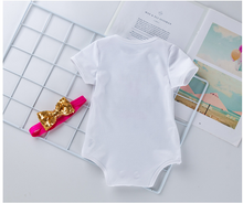 Load image into Gallery viewer, My First Birthday Letter Printed Top and Mesh Skirt - Little JQube