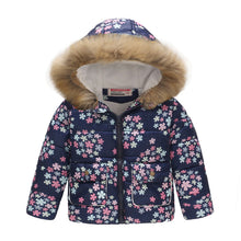 Load image into Gallery viewer, Fur Hooded Thickened Jacket - Little JQube