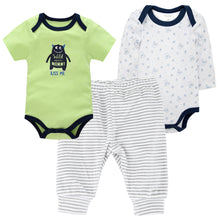 Load image into Gallery viewer, 3-Piece Onesie Outfit Set - Little JQube