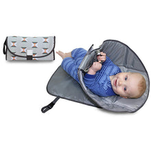 Load image into Gallery viewer, Portable Diaper Changing Pad Clutch - Little JQube