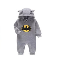 Load image into Gallery viewer, Batman Hooded Jumpsuit - Little JQube