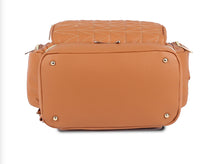 Load image into Gallery viewer, Leather Diaper Backpack Bag - Little JQube