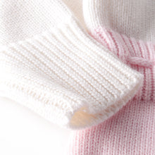 Load image into Gallery viewer, Knitted Heart Pattern Romper - Little JQube