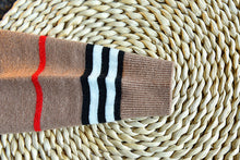 Load image into Gallery viewer, Knitted Striped Sweater and Pleated Skirt Set - Little JQube