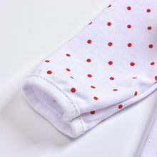 Load image into Gallery viewer, Infant Polka Dot Bowknot Romper - Little JQube