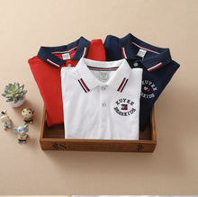 Load image into Gallery viewer, Short-Sleeve Polo Shirt - Little JQube