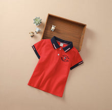 Load image into Gallery viewer, Short-Sleeve Polo Shirt - Little JQube