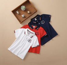 Load image into Gallery viewer, Short-Sleeve Polo Shirt - Little JQube