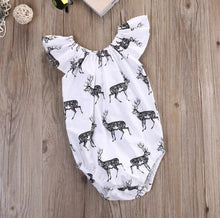 Load image into Gallery viewer, Deer Print Romper - Little JQube