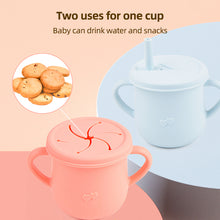 Load image into Gallery viewer, Waterproof Baby Bib with Bowl Sets - Little JQube