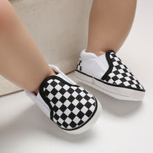 Load image into Gallery viewer, Baby Checkered Pattern Shoe - Little JQube
