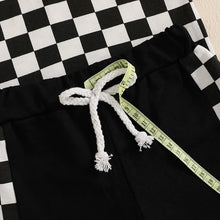 Load image into Gallery viewer, Toddler Boys Checkerboard Outfit Set
