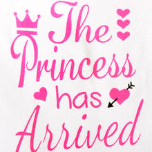 Load image into Gallery viewer, The Princess Has Arrived Romper and Pant Set - Little JQube
