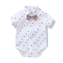 Load image into Gallery viewer, Triangle Printed Romper and Pant Sets - Little JQube
