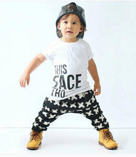 Load image into Gallery viewer, This Face Tho shirt + Pants 2pc Set - Little JQube
