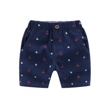 Load image into Gallery viewer, Anchor Pattern Casual Shorts - Little JQube
