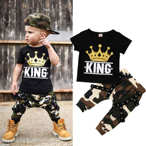 Casual Boys 2Pcs Outfit - Little JQube