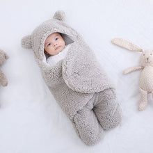 Load image into Gallery viewer, Baby Winter Swaddle Blanket - Little JQube
