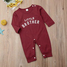 Load image into Gallery viewer, Little Brother Long Sleeved Romper - Little JQube
