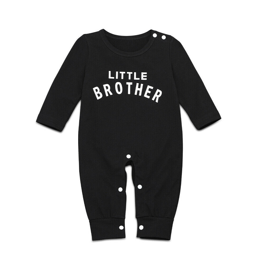 Little Brother Long Sleeved Romper - Little JQube