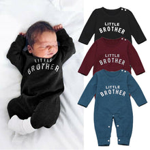 Load image into Gallery viewer, Little Brother Long Sleeved Romper - Little JQube
