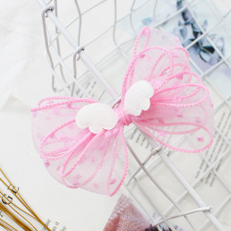 Little Angel Bow Hairpin - Little JQube