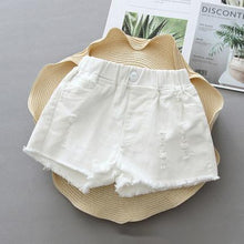 Load image into Gallery viewer, Girls Denim Shorts - Little JQube
