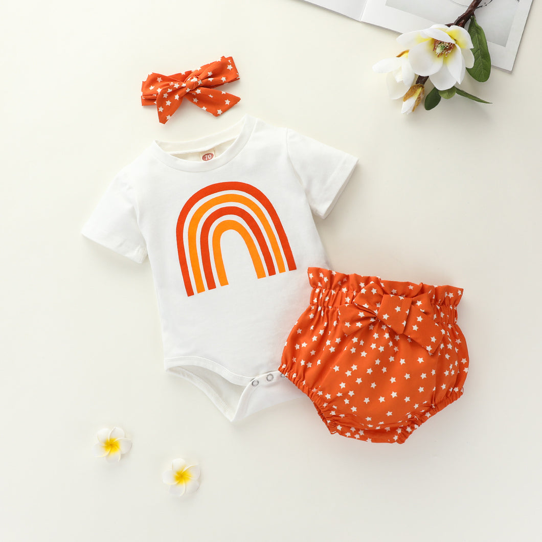 Rainbow Onesie Set - Little JQube