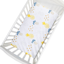 Load image into Gallery viewer, Baby Pattern Print Crib Sheet - Little JQube
