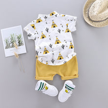 Load image into Gallery viewer, Cactus Print Shirt and Short Set - Little JQube
