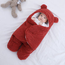 Load image into Gallery viewer, Baby Winter Swaddle Blanket - Little JQube
