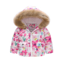 Load image into Gallery viewer, Fur Hooded Thickened Jacket - Little JQube
