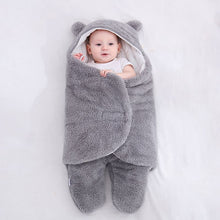 Load image into Gallery viewer, Baby Winter Swaddle Blanket - Little JQube
