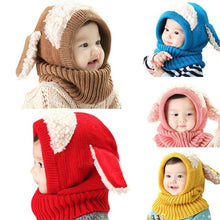 Load image into Gallery viewer, Baby knitted Winter Hat - Little JQube
