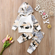 Load image into Gallery viewer, Deer Hoodie Set - Little JQube
