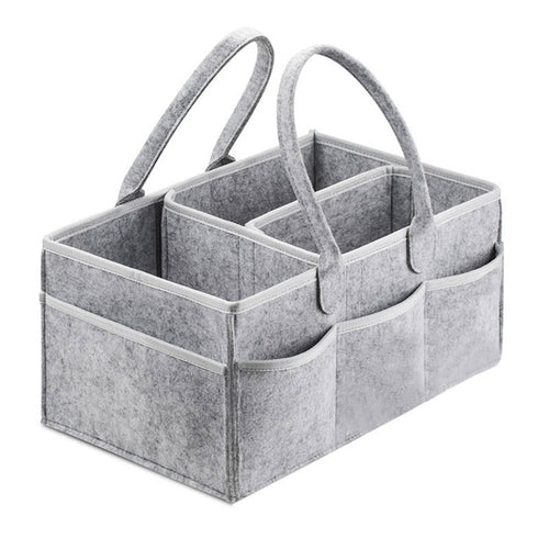 Baby Diaper Felt Storage Caddy - Little JQube