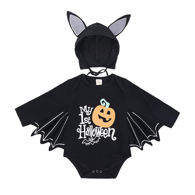 Baby Long-sleeved Halloween Romper - Little JQube